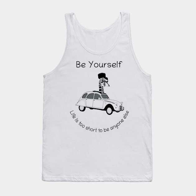 Be Yourself Tank Top by Artimaeus